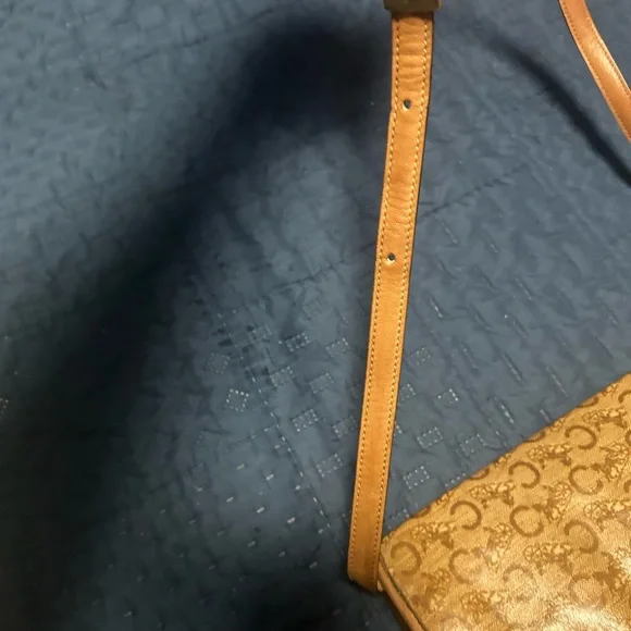 Celine Tan Leather Shoulder Bag - Picture 7 of 12